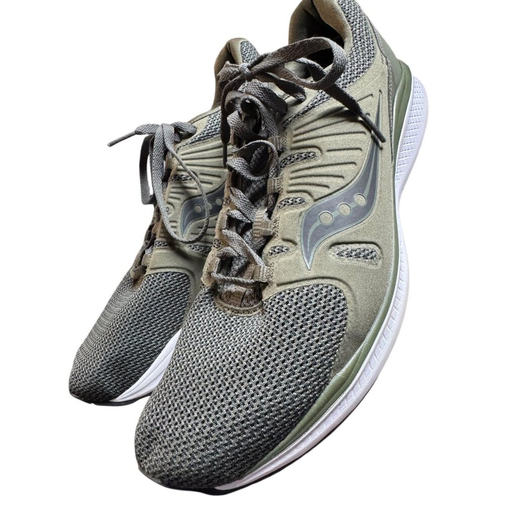 Saucony Men's Versafoam Inferno Olive Green Athletic Running Shoes‎ Sz 12 NWOB